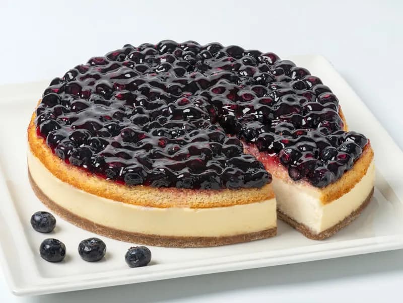 Yaban Mersinli Cheesecake